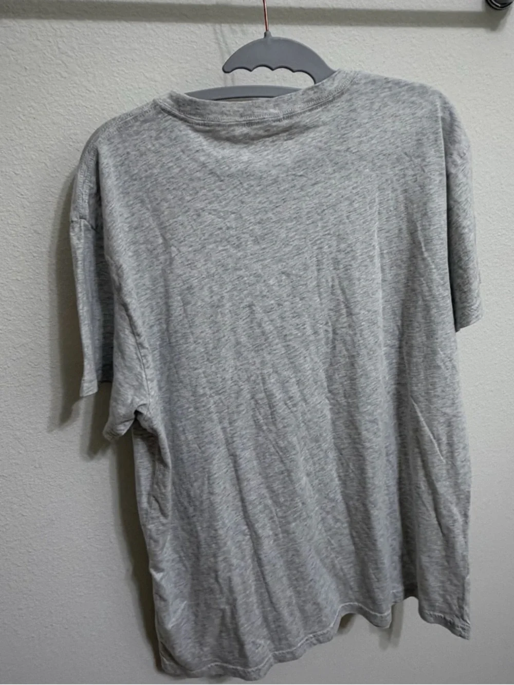 PINK Victoria's Secret Heather Gray Logo Tee - Picture 11 of 14